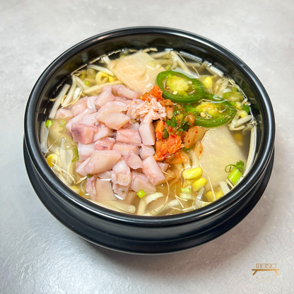 전주식 오징어콩나물국밥 조리법 Jeonju St. Squid & Bean Sprout Soup Recipe