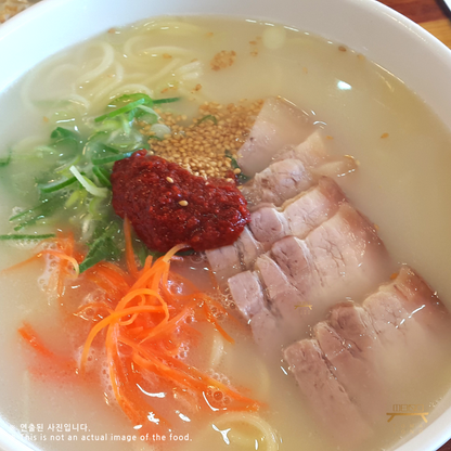 제주 고기국수 Jeju Pork Noodle Soup