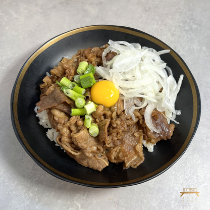 우삼겹 규동 조리법 Beef Short Plate over Rice Recipe