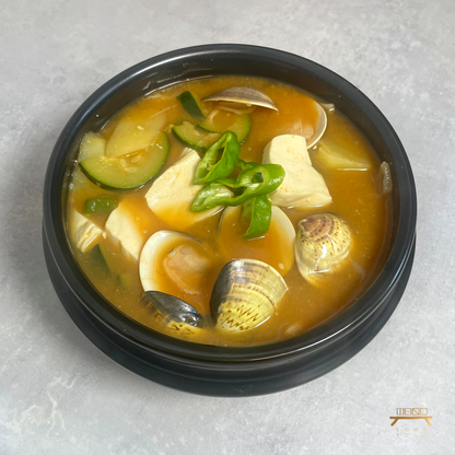 바지락 된장찌개 조리법 Soybean Paste Stew with Clams Recipe