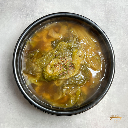 들깨 우거지된장국(완조리) 조리법 Ugeoji Miso Soup with Perilla Seeds (Cooked) Recipe