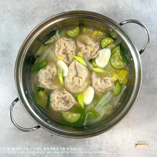 만두전골 조리법 Dumpling Hot Pot Recipe