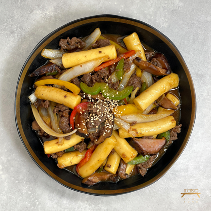 궁중 떡볶이 조리법 Royal Tteokbokki with Beef Recipe