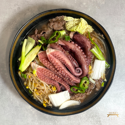 불낙 전골 Bulgogi and Small Octopus Hot Pot