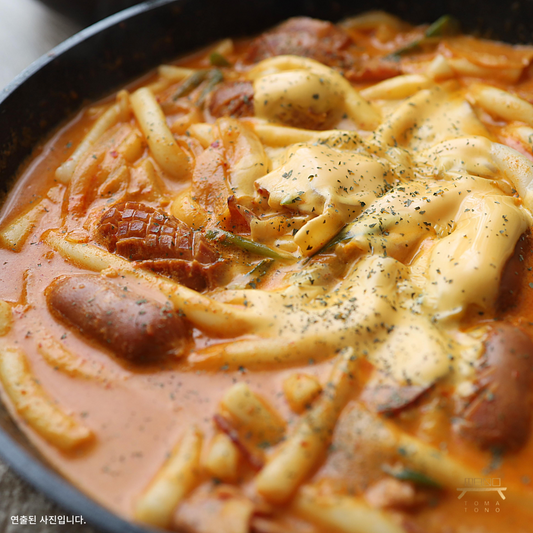 로제떡볶이 Spicy Cream Rose Rice Cake