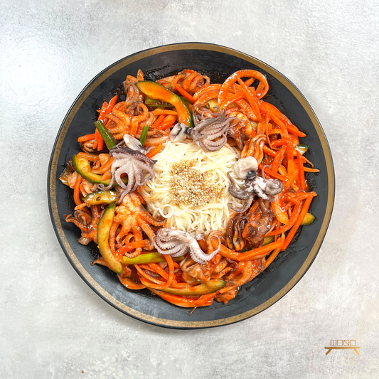 쭈꾸미 소면무침 조리법 Seasoned Baby Octopus Salad with Somyeon Recipe