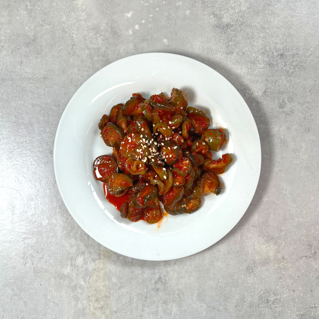 오이지 무침(완조리) 조리법 Spicy Pickled Cucumber (Cooked) Recipe