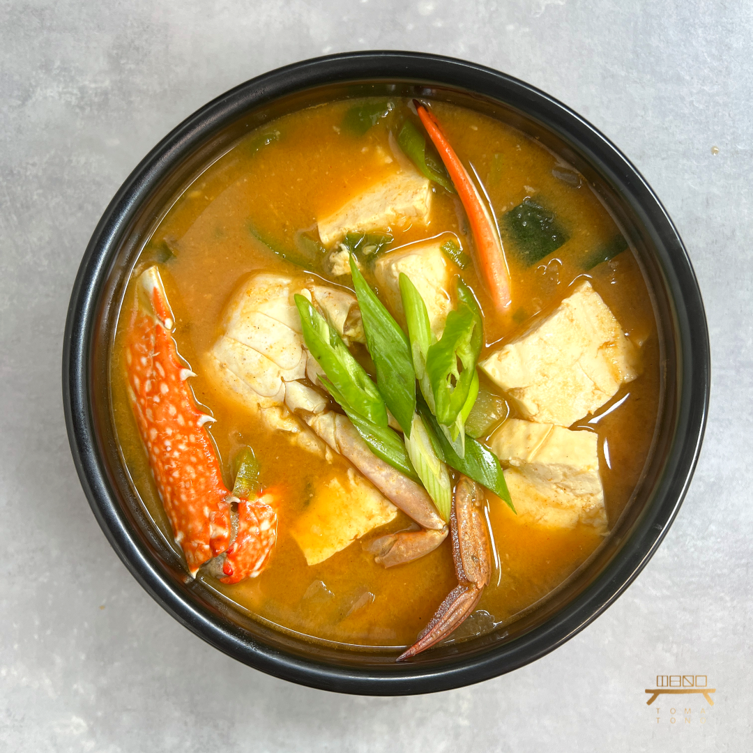 꽃게 된장찌개 조리법 Soybean Paste Stew with Crabs Recipe