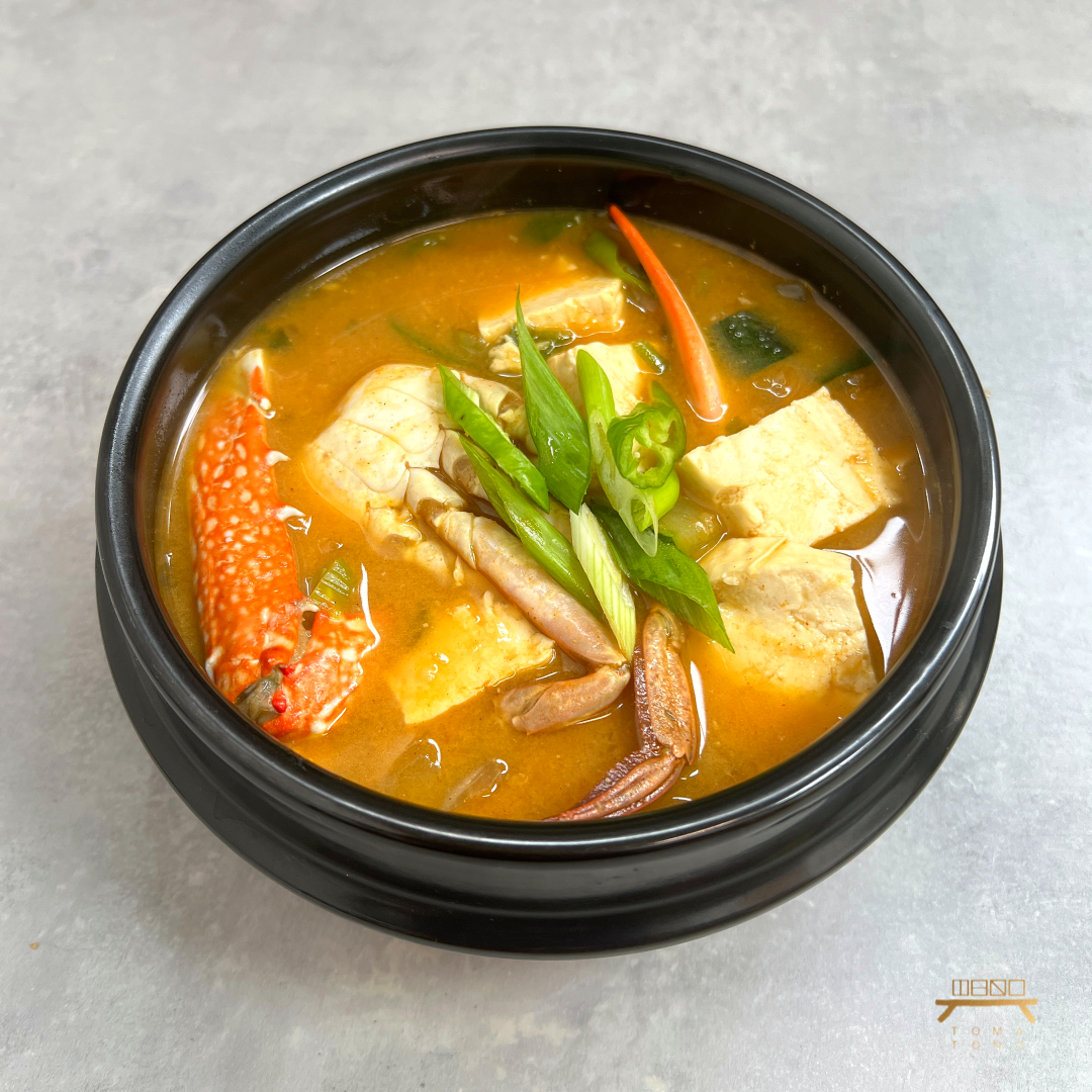 꽃게 된장찌개 조리법 Soybean Paste Stew with Crabs Recipe