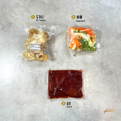 매콤한 도가니무침 Spicy Ox-Tendon Salad