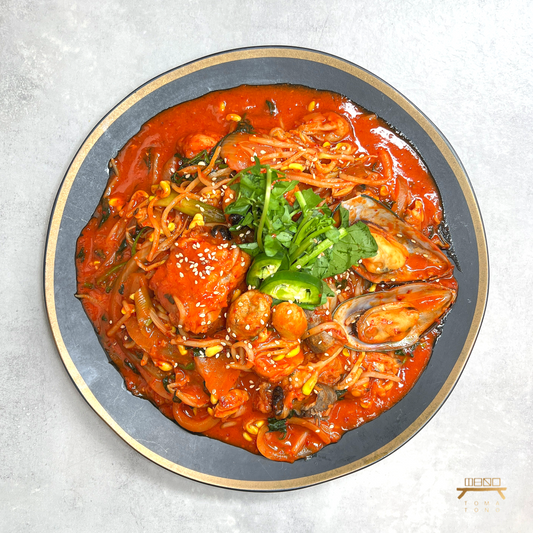 해물모듬 아구찜 조리법 Braised Spicy Assorted Seafood and Monkfish Recipe
