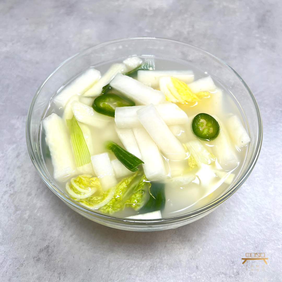동치미 (완조리) 조리법 Radish Water Kimchi (Cooked) Recipe