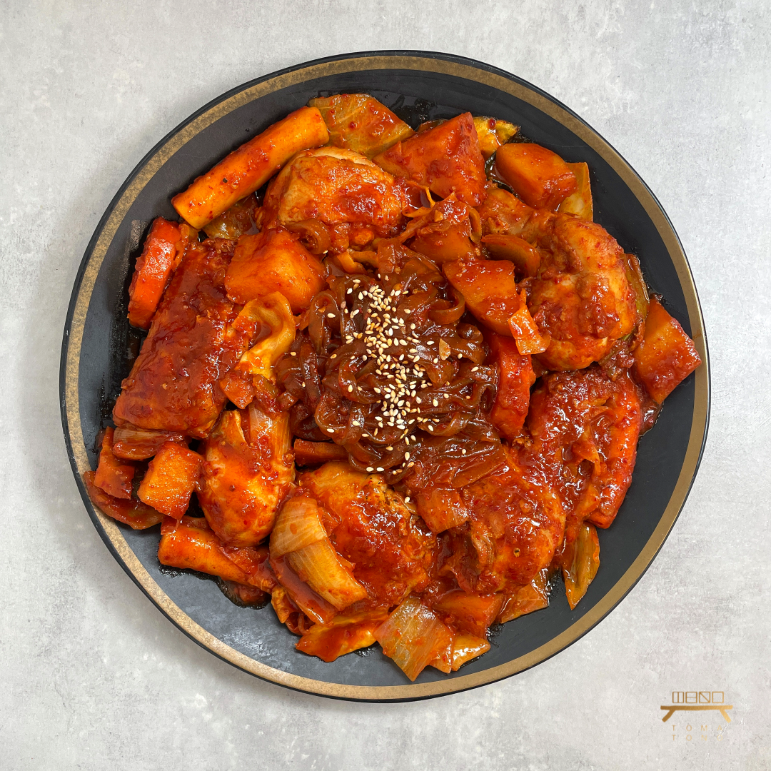 닭볶음탕 Spicy Korean Chicken Stew