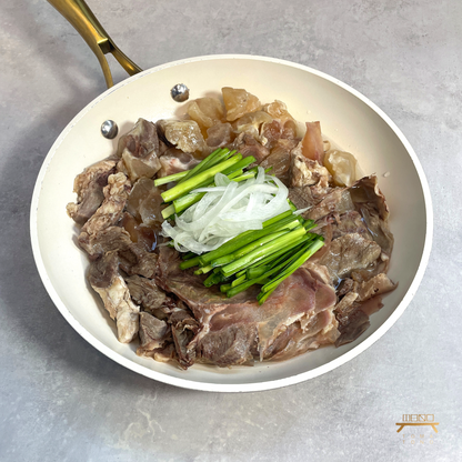 소고기 사태수육 feat. 도가니 Boiled Beef Shank Sliced feat. Beef Tendon