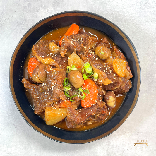 매운 소갈비찜 Spicy Braised Beef Short Ribs