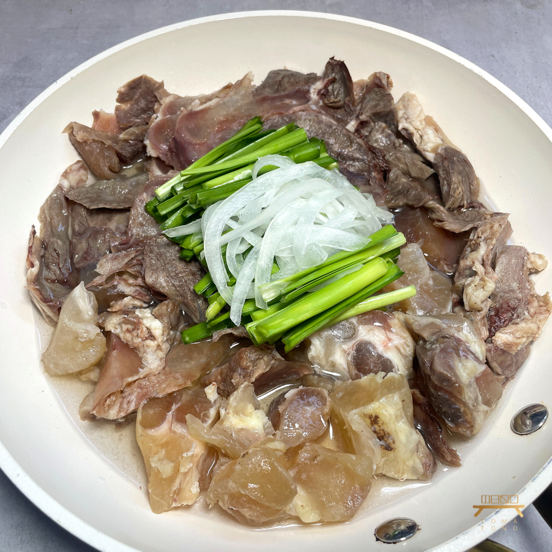 소고기 사태수육 feat. 도가니 Boiled Beef Shank Sliced feat. Beef Tendon