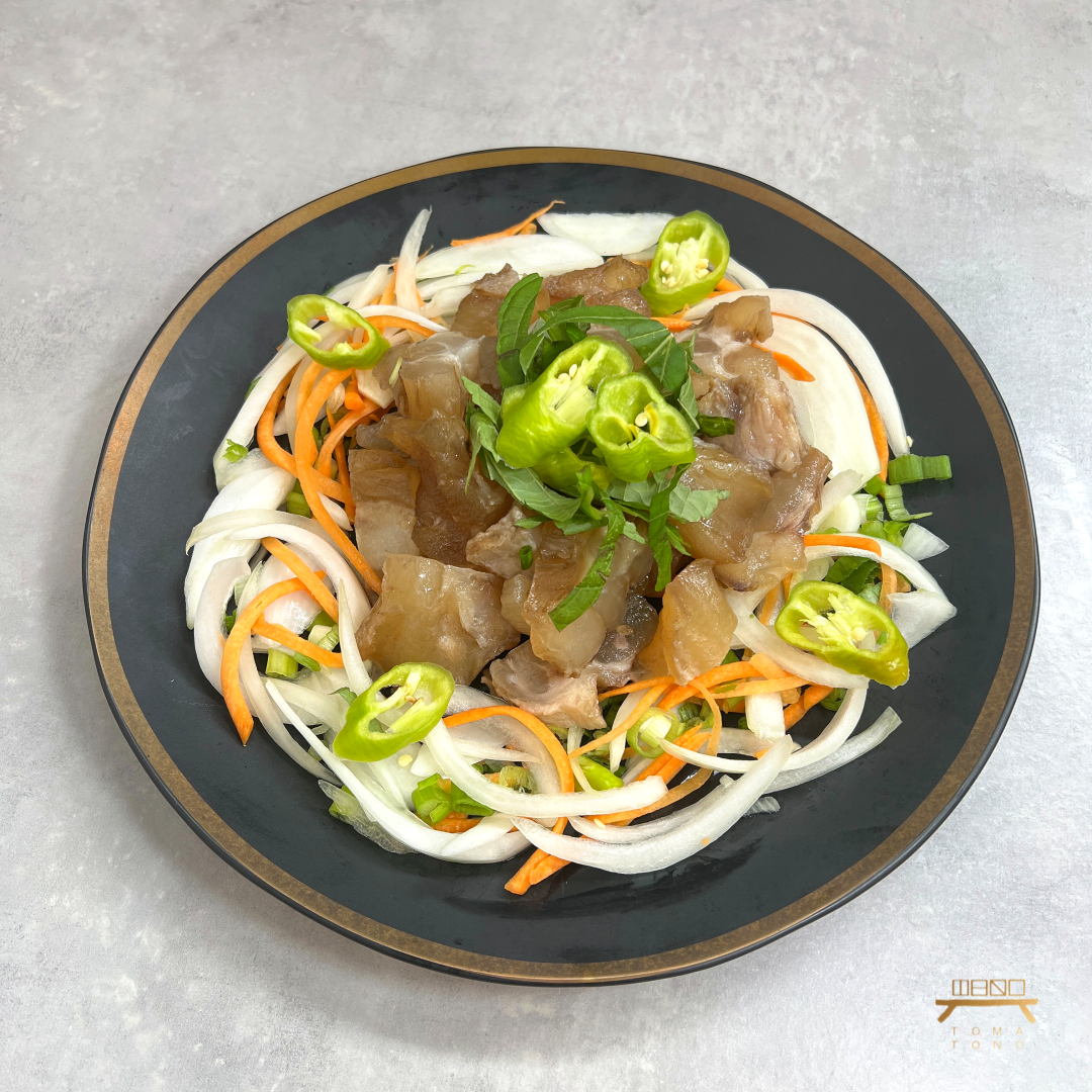 매콤한 도가니무침 조리법 Spicy Ox-Tendon Salad Recipe