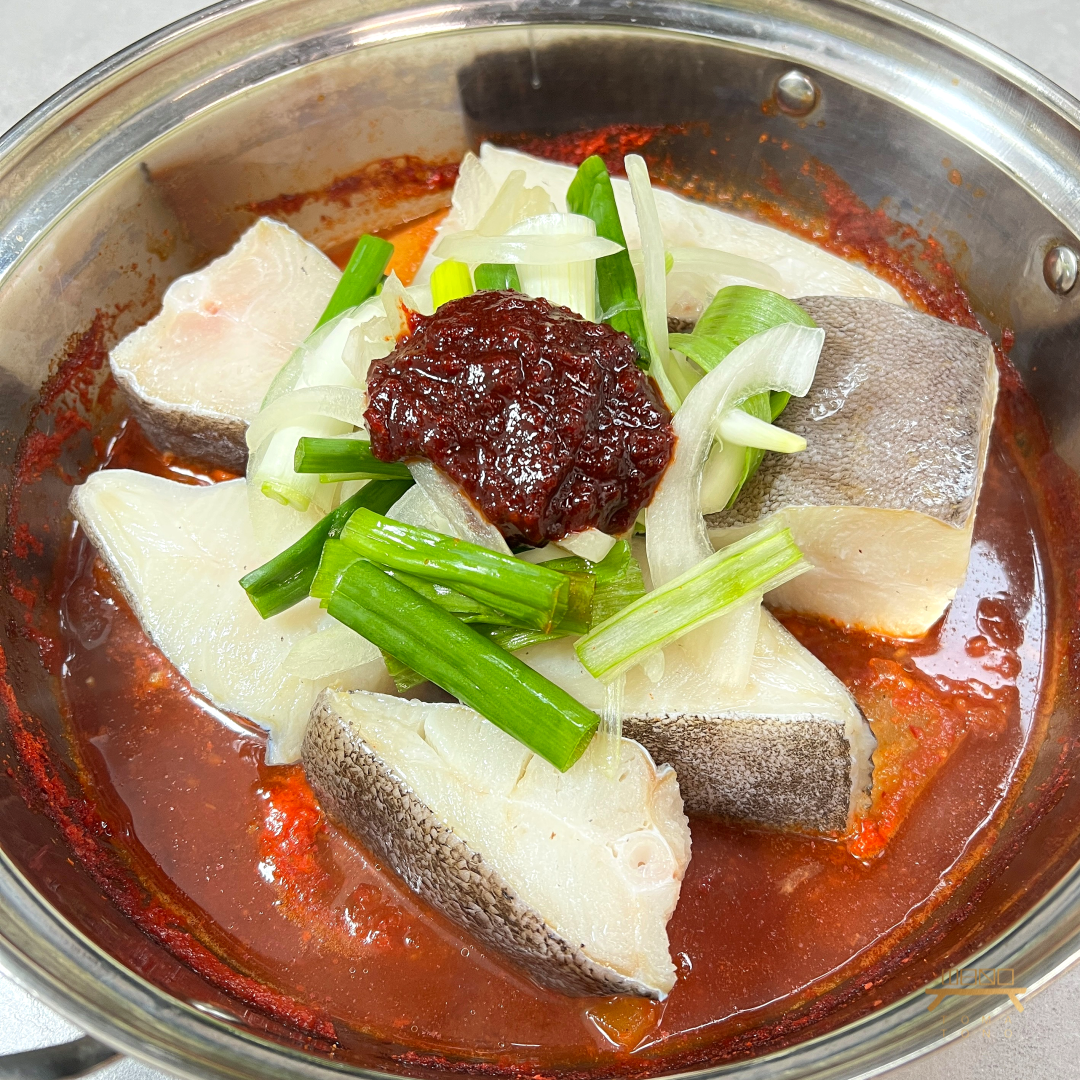 가자미조림 조리법 Braised Spicy Fluke Recipe