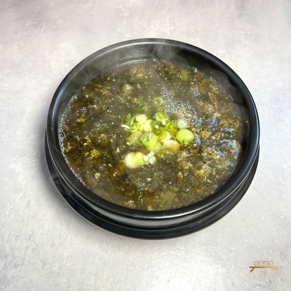 계란김국 (완조리)  Egg and Seaweed Soup (Cooked)