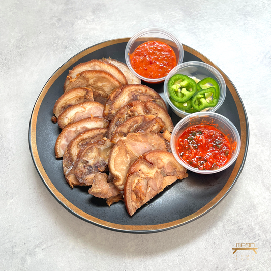냉족발편육 조리법 Thin Pig's Trotter Slices Recipe