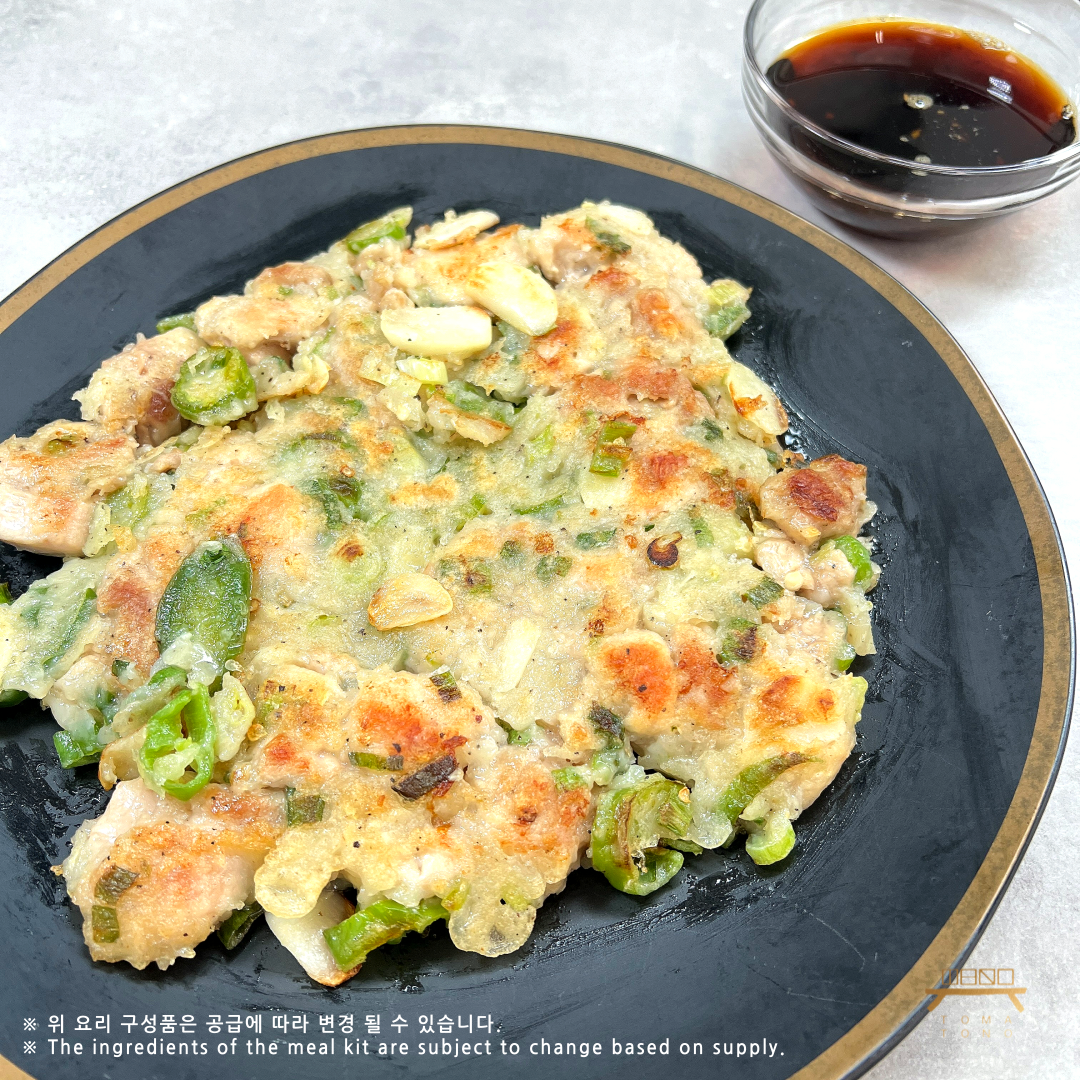 파닭전 조리법 Crispy Chicken Pancake Recipe