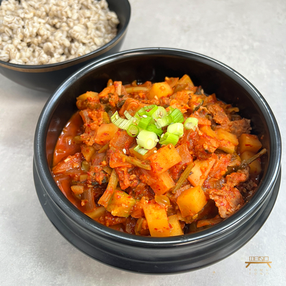 열무감자짜글이 & 꽁보리밥 조리법 Young Radish & Potato Stew + Barley Rice Recipe