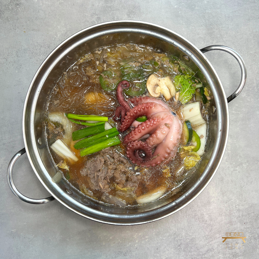 불낙 전골 조리법 Bulgogi and Small Octopus Hot Pot Recipe