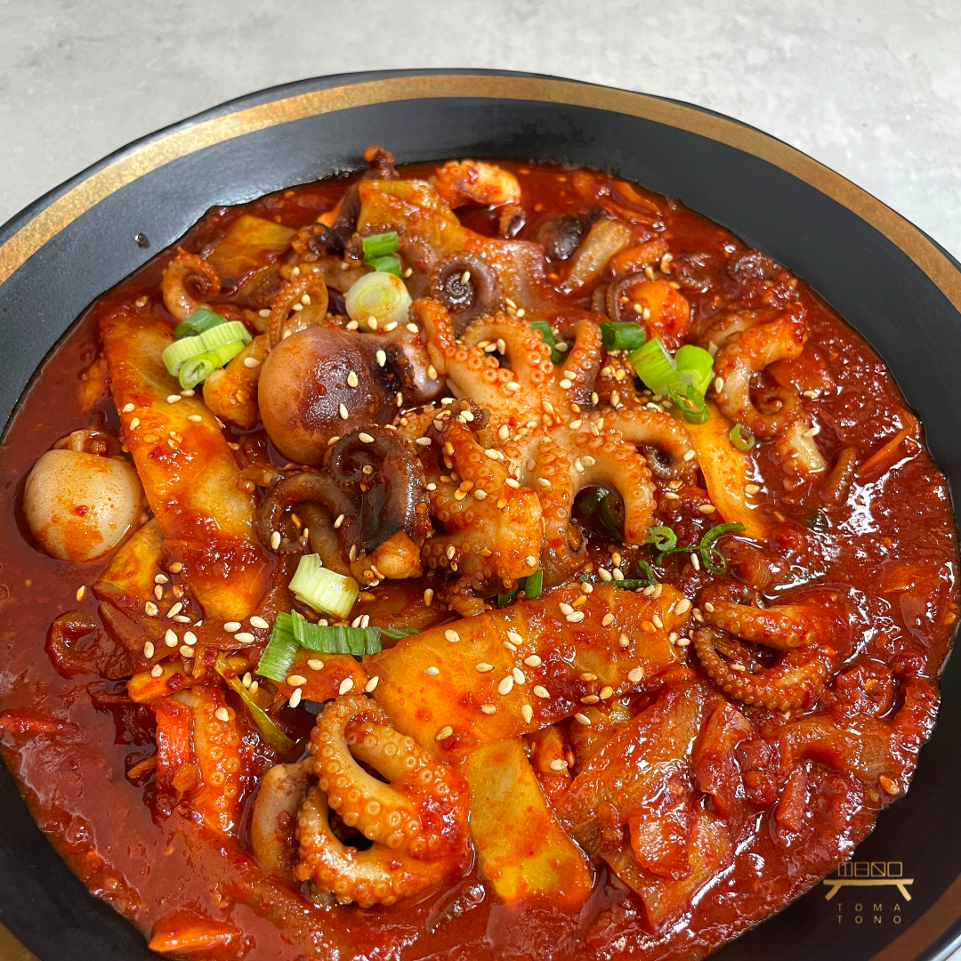 불쭈꾸미 볶음 Stir Fried Fire Hot Baby Octopus