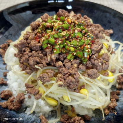 소고기콩나물밥 & 양념장 조리법 Beef and Soybean Sprout Bibimbap with Mixing Sauce Recipe