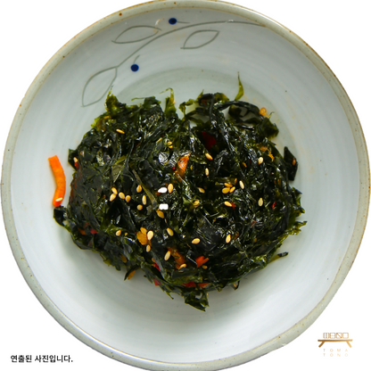 파래무침 (완조리) 조리법 Seasoned Green Laver (Cooked) Recipe