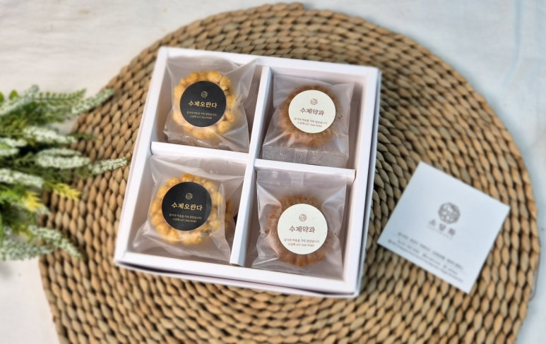 (새해선물세트) 오란다 & 약과 & 쌍화시럽 선물세트 Oranda, Yakgwa & Ssanghwa Syrup Gift Set