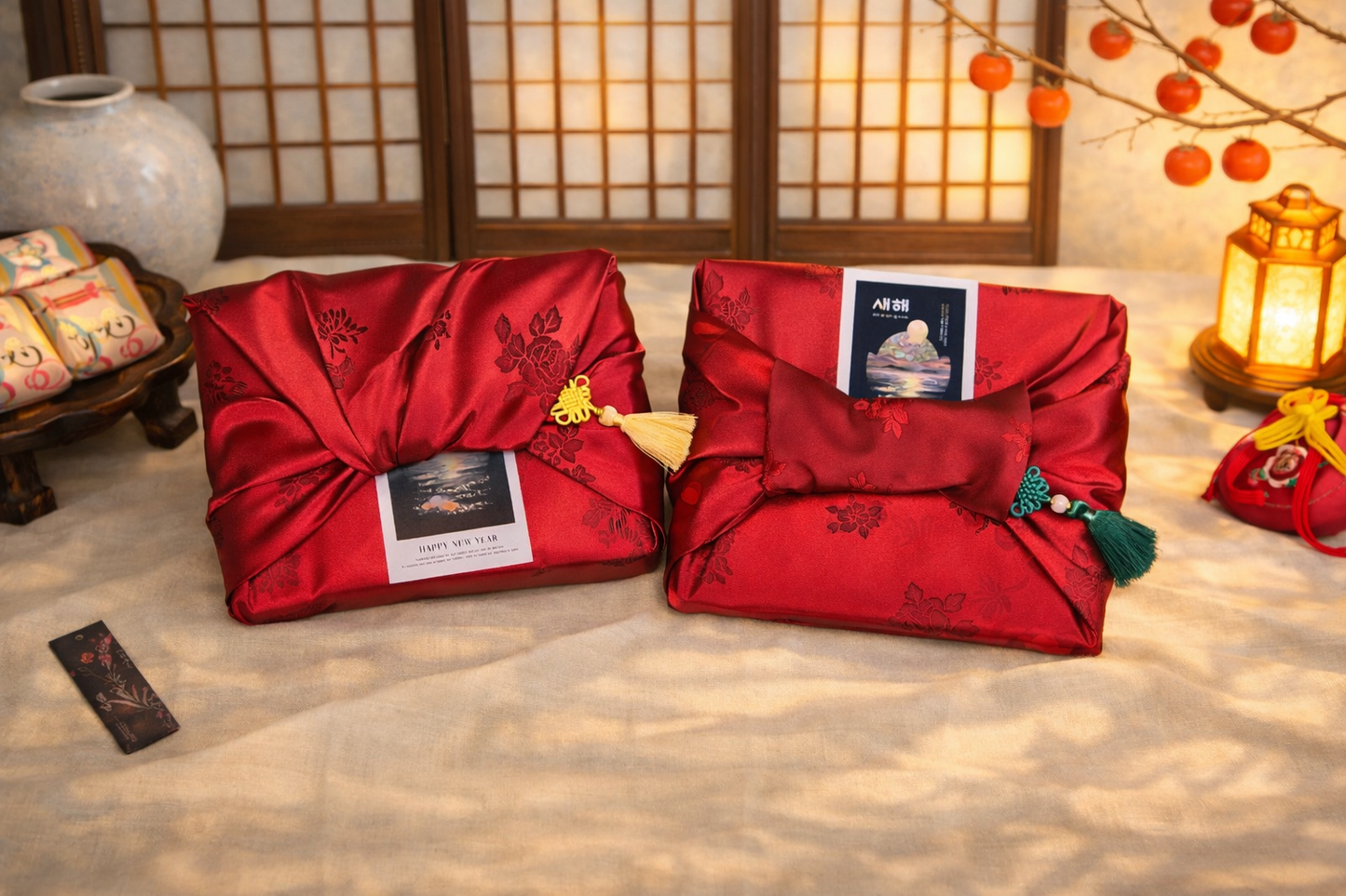 (새해선물세트) 배생강청, 도라지청 선물세트 Ginger Syrup and Bellflower Root Syrup Gift Set