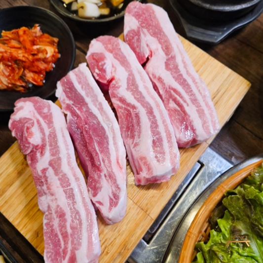 두툼 삼겹살 THICK-CUT PORK BELLY