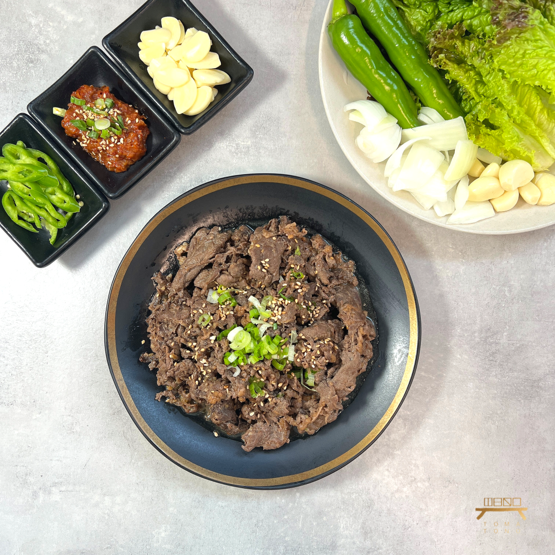 调味牛肉火锅  BEEF BULGOGI