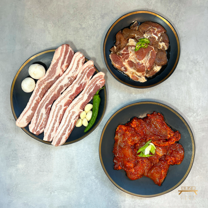 BBQ 고기 3종 세트 BBQ MEAT SET OF 3