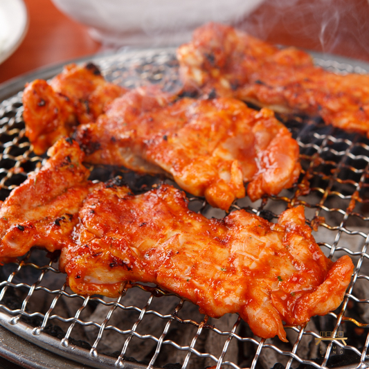 숯불 양념닭갈비 GRILLED SPICY CHICKEN GALBI